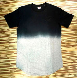 2018 The Latest  silk siksilk T shirt black white red spot long style Hip Hop T-shirt shirts Tops Men Longline tees With