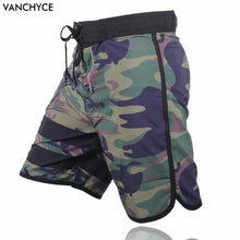 Load image into Gallery viewer, VANCHYCE  Summer Shorts Men Board Shorts Brand Swimwear Men Beach Shorts Men Bermuda Short Quick Dry Silver Men's Boardshorts