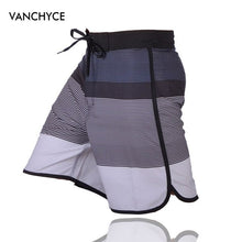 Load image into Gallery viewer, VANCHYCE  Summer Shorts Men Board Shorts Brand Swimwear Men Beach Shorts Men Bermuda Short Quick Dry Silver Men's Boardshorts