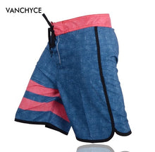 Load image into Gallery viewer, VANCHYCE  Summer Shorts Men Board Shorts Brand Swimwear Men Beach Shorts Men Bermuda Short Quick Dry Silver Men's Boardshorts