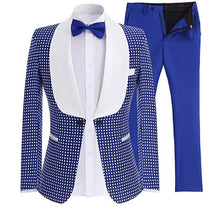 Load image into Gallery viewer, Custom Made Two-Piece One Button Blazer Business Gentle Men Suits Prom Suits For Men Wedding Best Man Tuxedo