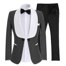 Load image into Gallery viewer, Custom Made Two-Piece One Button Blazer Business Gentle Men Suits Prom Suits For Men Wedding Best Man Tuxedo