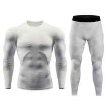 Load image into Gallery viewer, 2018 Top quality new thermal underwear men's Compression tight sets fleece sweat quick-drying thermal underwear men's clothing