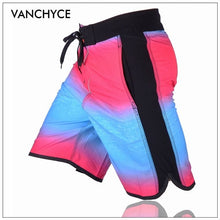 Load image into Gallery viewer, VANCHYCE  Summer Shorts Men Board Shorts Brand Swimwear Men Beach Shorts Men Bermuda Short Quick Dry Silver Men's Boardshorts