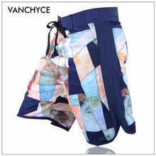 Load image into Gallery viewer, VANCHYCE  Summer Shorts Men Board Shorts Brand Swimwear Men Beach Shorts Men Bermuda Short Quick Dry Silver Men's Boardshorts