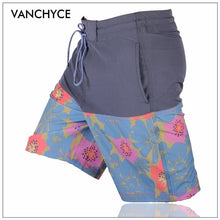 Load image into Gallery viewer, VANCHYCE  Summer Shorts Men Board Shorts Brand Swimwear Men Beach Shorts Men Bermuda Short Quick Dry Silver Men's Boardshorts