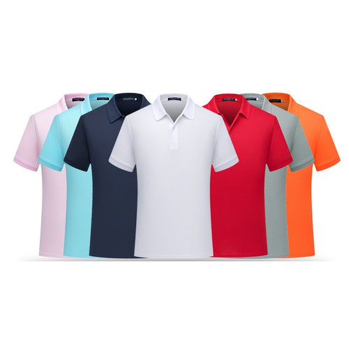 16 Color Summer New Man Polo Shirt Mens Casual Solid Color Cotton Polo Shirt Men Short Sleeve High Quantity Polo Men