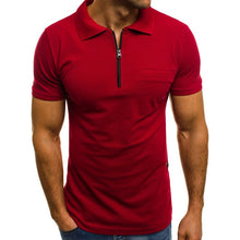 Load image into Gallery viewer, 2019 Summer Business Casual Men Polo Shirt Solid Short Sleeve Man Polo Shirts Fashion Streetwear Male Top Tees Dropshipping